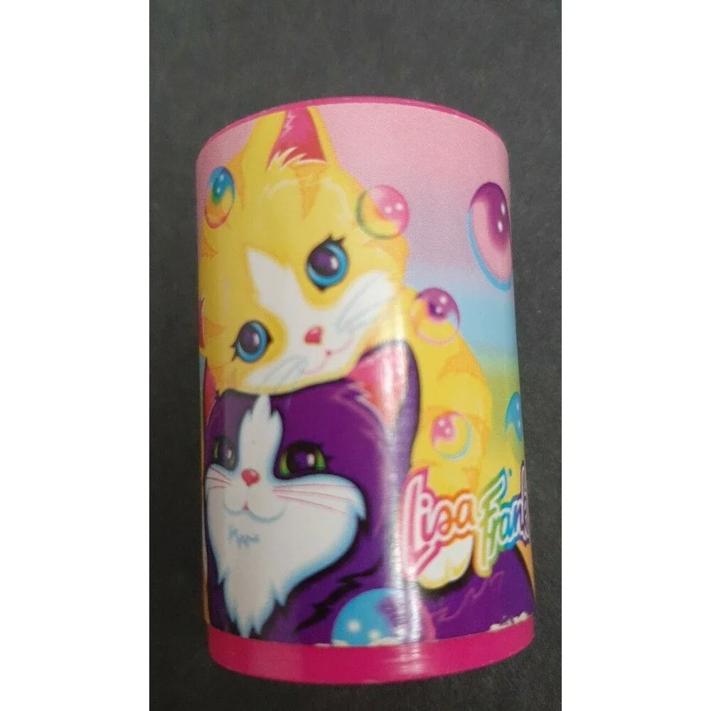 Vintage Lisa Frank Painting Cat & Kitten Party Favor KALEIDOSCOPE VTG